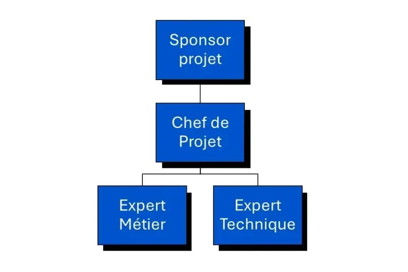 Hiérarchie d'un projet IA