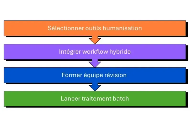 étapes humanisation