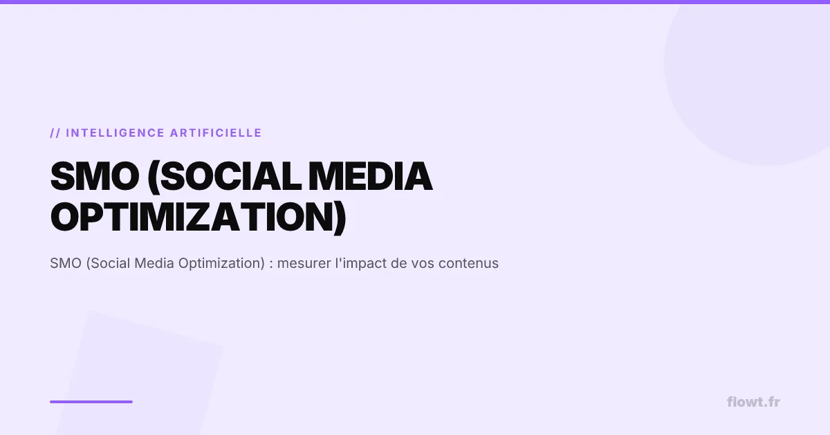 SMO (Social Media Optimization) : mesurer l'impact de vos contenus